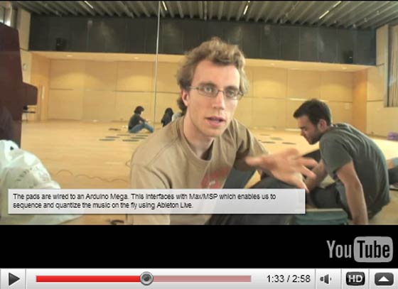 The making of the humanthesizer, presented by students from the Royal College of Arts